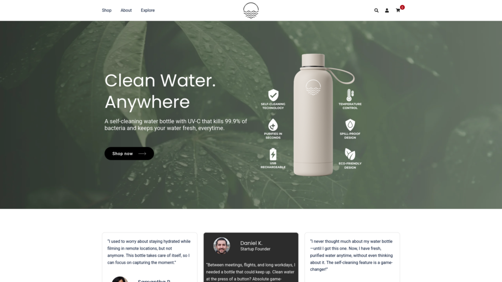 Smart Water Bottle